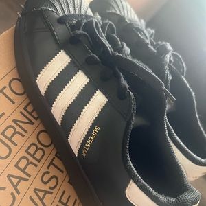 Worn adidas superstar